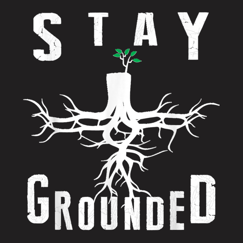 Electrician Journeyman Lineman Stay Grounded Design T-shirt | Artistshot