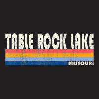 Vintage 70s 80s Style Table Rock Lake Mo T-shirt | Artistshot