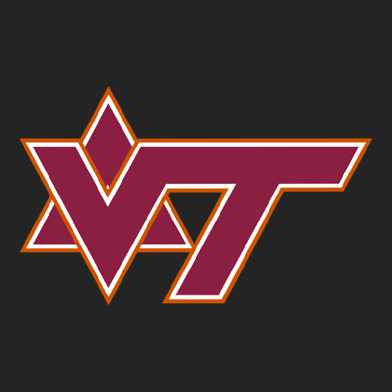 Vt Hokies Jewish Star Of David 3/4 Sleeve Shirt | Artistshot