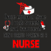 Womens Started Working As A Nurse  Nurse T Shirt Ladies Fitted T-shirt | Artistshot