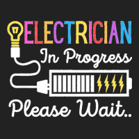 Electrician In Progress Please Wait Future Electrician Funny Premium Backpack | Artistshot