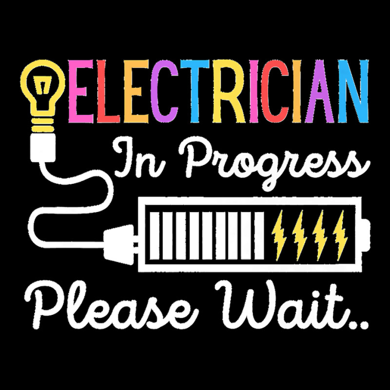 Electrician In Progress Please Wait Future Electrician Funny Premium Pocket T-shirt | Artistshot