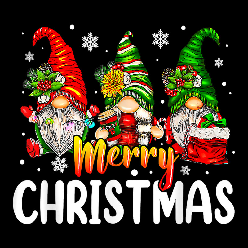 Merry Christmas Gnomes Xmas Matching Family T Shirt Men's 3/4 Sleeve Pajama Set | Artistshot