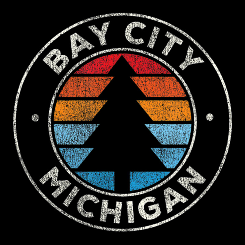 Bay City Michigan Mi Vintage Retro 70s Cropped Sweater by michaelyounger19 | Artistshot