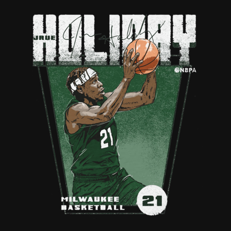 Jrue Holiday Premiere Graphic T-shirt by TresaHollen | Artistshot