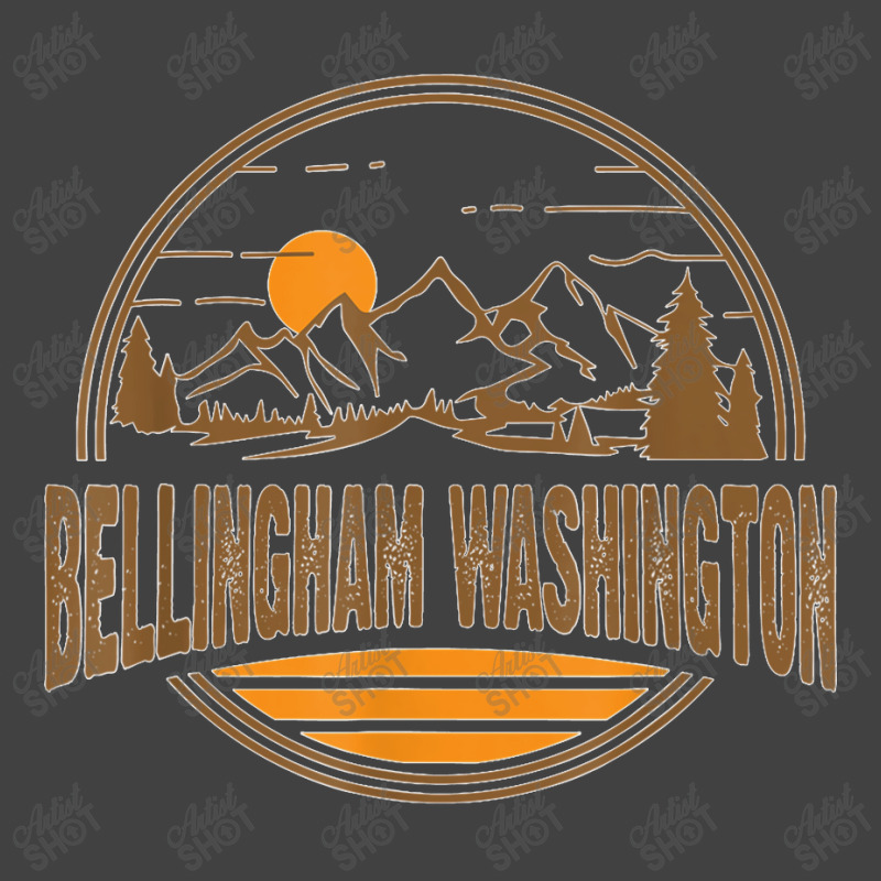 Vintage Bellingham Washington Mountain Print Vintage T-shirt | Artistshot