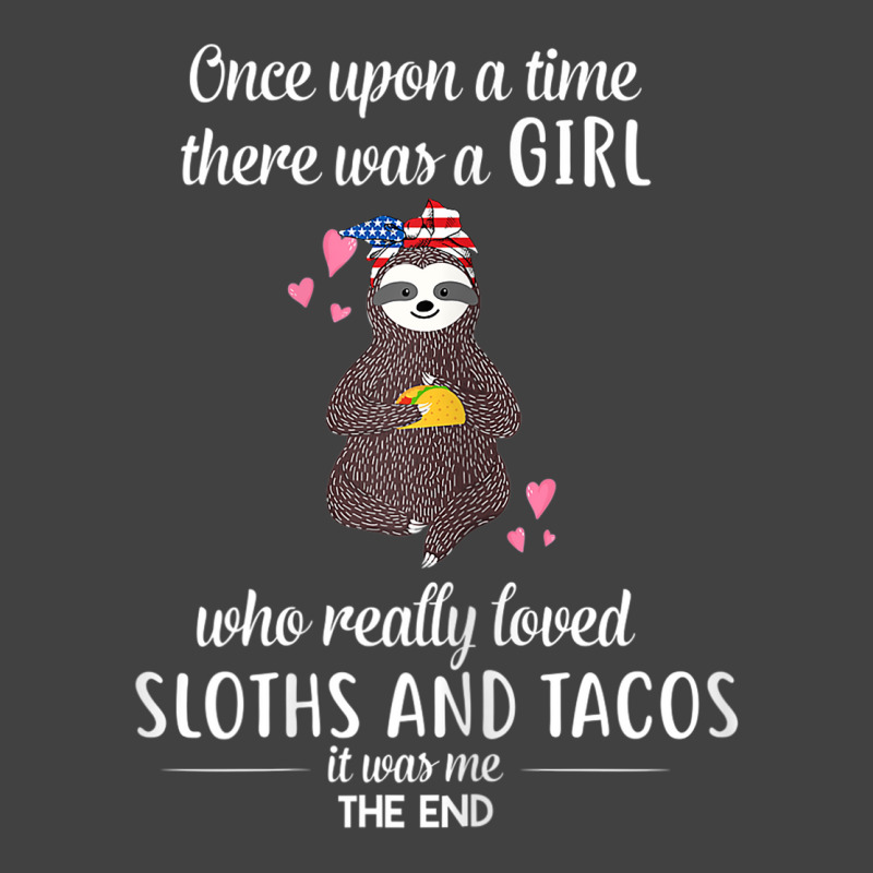 Targa Metallica Decorativa 'Sloths' - Once Upon A Time There Was A Girl Who Really Loved Sloths - 20x30 Cm