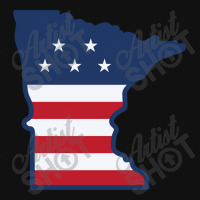 Stars And Stripes Minnesota Graphic T-shirt | Artistshot