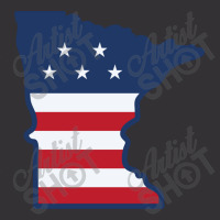 Stars And Stripes Minnesota Vintage Hoodie And Short Set | Artistshot