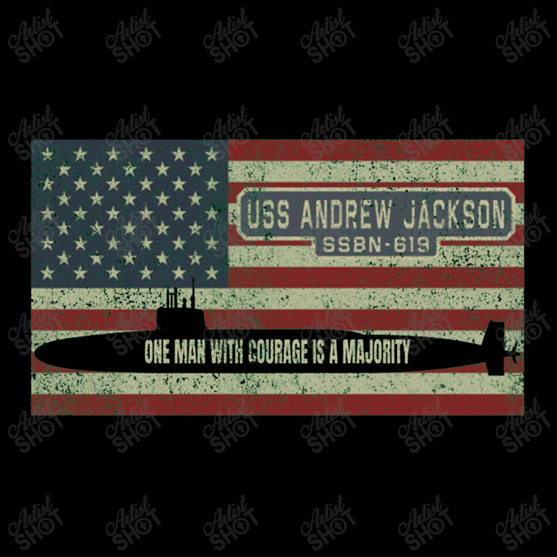 Uss Andrew Jackson Ssbn 619 Nuclear Ballistic Missile Submarine Maternity Scoop Neck T-shirt by kudaponijengkulit | Artistshot