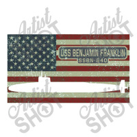 Uss Benjamin Franklin Ssbn 640 Fleet Ballistic Missile Submarine Women's V-neck T-shirt | Artistshot