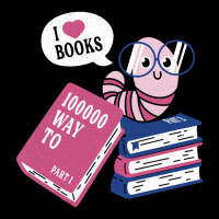 Worm Love Books Pocket T-shirt | Artistshot