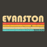 Evanston Il Illinois City Home Roots Retro 70s 80s Bucket Hat | Artistshot