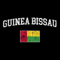 Retro Guinea Bissau Flag Vintage Bissau Guinean Flag Adjustable Cap | Artistshot