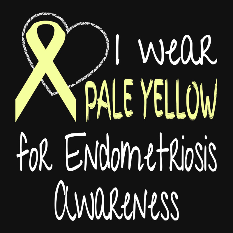 I Wear Pale Yellow For Endometriosis Awareness Graphic T-shirt by lykhongduong9enev3 | Artistshot