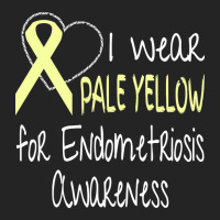 I Wear Pale Yellow For Endometriosis Awareness 3/4 Sleeve Shirt | Artistshot