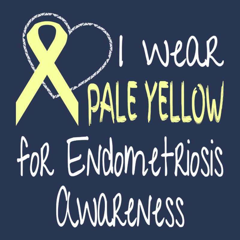 I Wear Pale Yellow For Endometriosis Awareness Men Denim Jacket by lykhongduong9enev3 | Artistshot