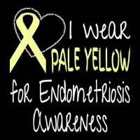 I Wear Pale Yellow For Endometriosis Awareness Fleece Short | Artistshot