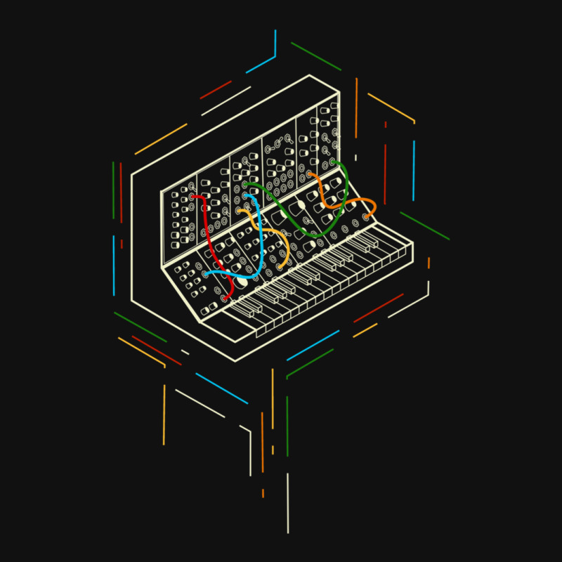 Modular Synthesizer Round Patch | Artistshot