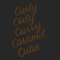 Curly Curvy Caramel Cutie Afro Melanin Goddess Girl Gifts _003 Men's T-shirt Pajama Set | Artistshot