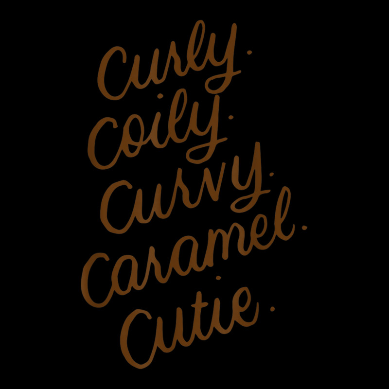 Curly Curvy Caramel Cutie Afro Melanin Goddess Girl Gifts _003 Fleece Short | Artistshot