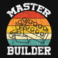 Master Builder Kids Building Blocks Brick Toy Master Builder 1 Graphic T-shirt | Artistshot