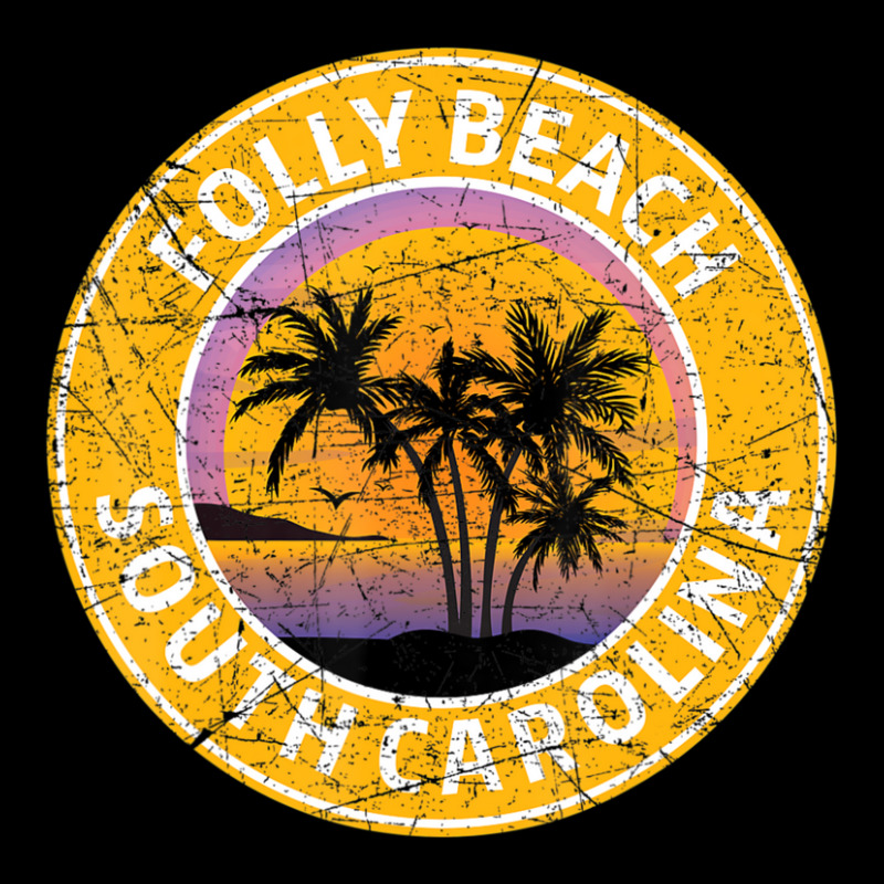 Folly Beach South Carolina Sc Vintage Retro 70s 80s Souvenir Women's V-Neck T-Shirt by hongquangd | Artistshot