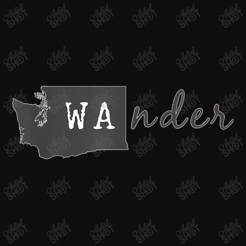 Wa State Wander Washington State Silhouette Crop Top by MARKANTHONYWALKER | Artistshot