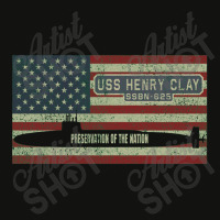 Uss Henry Clay Ssbn 625 Nuclear Ballistic Missile Submarine Vintage Scorecard Crop Tee | Artistshot