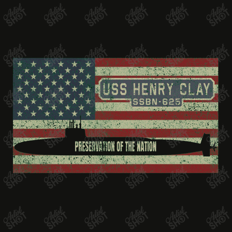 Uss Henry Clay Ssbn 625 Nuclear Ballistic Missile Submarine Vintage Scorecard Crop Tee by kudaponijengkulit | Artistshot