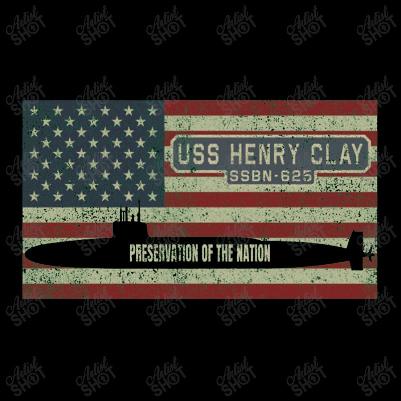 Uss Henry Clay Ssbn 625 Nuclear Ballistic Missile Submarine Vintage Cropped Sweater by kudaponijengkulit | Artistshot