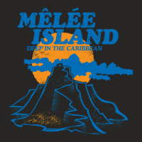 Mêlée Island (dark Variant) Ladies Fitted T-shirt | Artistshot