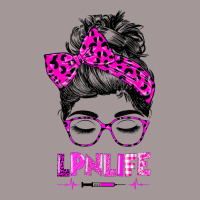 Lpn Life Nurse Women Messy Bun Leopard Rn Cna Lpn Healthcare T Shirt Vintage Short | Artistshot