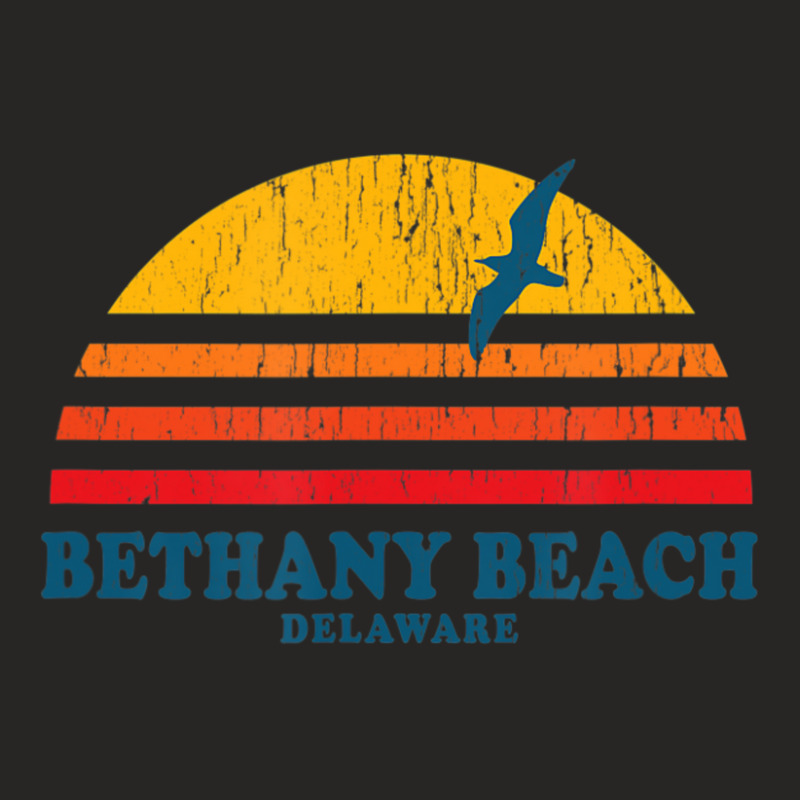 Bethany Beach Delaware De Vintage 70s Ladies Fitted T-shirt | Artistshot