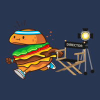 Production Runner Fun Burger Design Men Denim Jacket | Artistshot