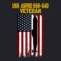 Uss Aspro Ssn 648 Submarine Veterans Day Father's Day Raglan Baseball Unisex Sherpa-lined Denim Jacket | Artistshot