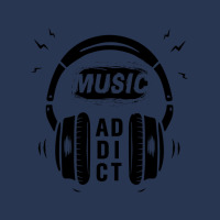 Music Addict Headphone Retro Black Ladies Denim Jacket | Artistshot