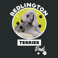 Bedlington Terrier Dog Dad Women's Triblend Scoop T-shirt | Artistshot