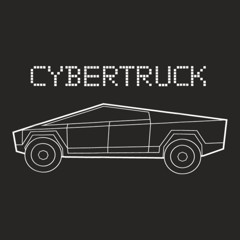 Cyber Tech Futuristic Truck For Auto Car Fans Ladies Fitted T-Shirt by ReginaldLewisMay | Artistshot