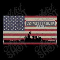 Uss North Carolina Bb 55 Us Navy Battleship Vintage American Flag Gift Unisex Jogger | Artistshot