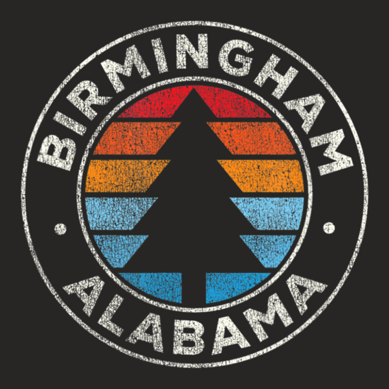 Birmingham Alabama Al Vintage Retro 70s Ladies Fitted T-Shirt by michaelyounger19 | Artistshot