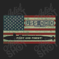 Uss Ohio Ssgn 726 Ballistic Missile Submarine American Flag Gift 3/4 Sleeve Shirt | Artistshot