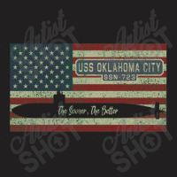 Uss Oklahoma City Ssn 723 Los Angeles–class Fast Attack Submarine T-shirt | Artistshot