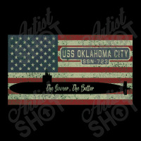 Uss Oklahoma City Ssn 723 Los Angeles–class Fast Attack Submarine V-neck Tee | Artistshot