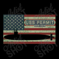 Uss Permit Ssn 594 Nuclear Submarine Vintage American Flag Gift Lightweight Hoodie | Artistshot