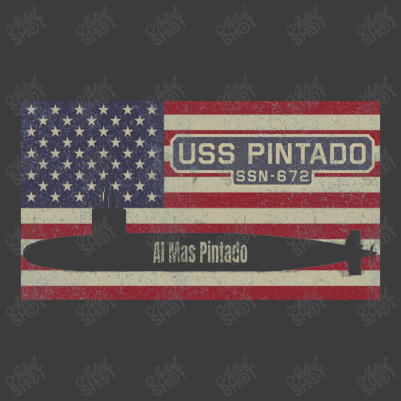 Uss Pintado Ssn 672 Sturgeon Class Nuclear Attack Submarine Vintage Men's Polo Shirt | Artistshot