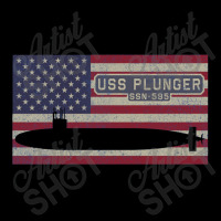 Uss Plunger Ssn 595 Nuclear Submarine Vintage American Flag Gift Men's Long Sleeve Pajama Set | Artistshot