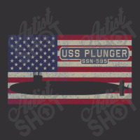 Uss Plunger Ssn 595 Nuclear Submarine Vintage American Flag Gift Vintage Short | Artistshot