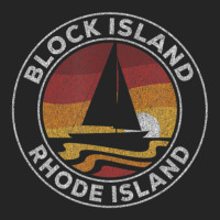 Block Island Rhode Island Vintage Sailboat 70s Retro Sunset Unisex Hoodie | Artistshot