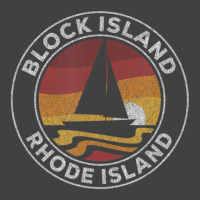 Block Island Rhode Island Vintage Sailboat 70s Retro Sunset Vintage T-shirt | Artistshot